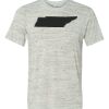 White Marble Unisex Poly-Cotton Short-Sleeve T-Shirt Thumbnail