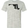White Marble Unisex Poly-Cotton Short-Sleeve T-Shirt Thumbnail