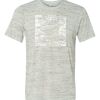 White Marble Unisex Poly-Cotton Short-Sleeve T-Shirt Thumbnail