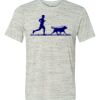 White Marble Unisex Poly-Cotton Short-Sleeve T-Shirt Thumbnail
