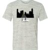 White Marble Unisex Poly-Cotton Short-Sleeve T-Shirt Thumbnail