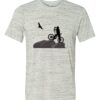 White Marble Unisex Poly-Cotton Short-Sleeve T-Shirt Thumbnail