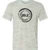 White Marble Unisex Poly-Cotton Short-Sleeve T-Shirt Thumbnail