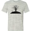 White Marble Unisex Poly-Cotton Short-Sleeve T-Shirt Thumbnail