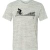 White Marble Unisex Poly-Cotton Short-Sleeve T-Shirt Thumbnail