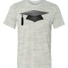 White Marble Unisex Poly-Cotton Short-Sleeve T-Shirt Thumbnail