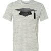 White Marble Unisex Poly-Cotton Short-Sleeve T-Shirt Thumbnail