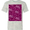 White Marble Unisex Poly-Cotton Short-Sleeve T-Shirt Thumbnail