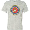White Marble Unisex Poly-Cotton Short-Sleeve T-Shirt Thumbnail