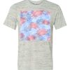 White Marble Unisex Poly-Cotton Short-Sleeve T-Shirt Thumbnail
