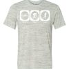 White Marble Unisex Poly-Cotton Short-Sleeve T-Shirt Thumbnail