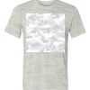 White Marble Unisex Poly-Cotton Short-Sleeve T-Shirt Thumbnail