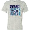 White Marble Unisex Poly-Cotton Short-Sleeve T-Shirt Thumbnail