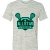 White Marble Unisex Poly-Cotton Short-Sleeve T-Shirt Thumbnail