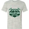 White Marble Unisex Poly-Cotton Short-Sleeve T-Shirt Thumbnail