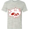 White Marble Unisex Poly-Cotton Short-Sleeve T-Shirt Thumbnail