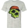 White Marble Unisex Poly-Cotton Short-Sleeve T-Shirt Thumbnail
