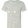 White Marble Unisex Poly-Cotton Short-Sleeve T-Shirt Thumbnail