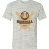 White Marble Unisex Poly-Cotton Short-Sleeve T-Shirt Thumbnail