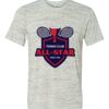 White Marble Unisex Poly-Cotton Short-Sleeve T-Shirt Thumbnail