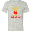 White Marble Unisex Poly-Cotton Short-Sleeve T-Shirt Thumbnail