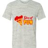 White Marble Unisex Poly-Cotton Short-Sleeve T-Shirt Thumbnail