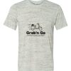 White Marble Unisex Poly-Cotton Short-Sleeve T-Shirt Thumbnail
