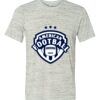 White Marble Unisex Poly-Cotton Short-Sleeve T-Shirt Thumbnail