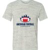 White Marble Unisex Poly-Cotton Short-Sleeve T-Shirt Thumbnail