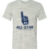 White Marble Unisex Poly-Cotton Short-Sleeve T-Shirt Thumbnail