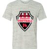 White Marble Unisex Poly-Cotton Short-Sleeve T-Shirt Thumbnail