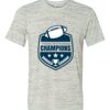 White Marble Unisex Poly-Cotton Short-Sleeve T-Shirt Thumbnail