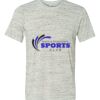 White Marble Unisex Poly-Cotton Short-Sleeve T-Shirt Thumbnail