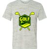 White Marble Unisex Poly-Cotton Short-Sleeve T-Shirt Thumbnail