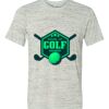 White Marble Unisex Poly-Cotton Short-Sleeve T-Shirt Thumbnail