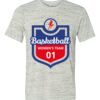 White Marble Unisex Poly-Cotton Short-Sleeve T-Shirt Thumbnail