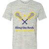 White Marble Unisex Poly-Cotton Short-Sleeve T-Shirt Thumbnail