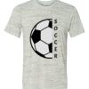 White Marble Unisex Poly-Cotton Short-Sleeve T-Shirt Thumbnail