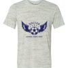 White Marble Unisex Poly-Cotton Short-Sleeve T-Shirt Thumbnail