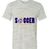 White Marble Unisex Poly-Cotton Short-Sleeve T-Shirt Thumbnail