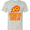 White Marble Unisex Poly-Cotton Short-Sleeve T-Shirt Thumbnail