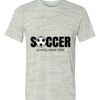 White Marble Unisex Poly-Cotton Short-Sleeve T-Shirt Thumbnail
