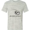 White Marble Unisex Poly-Cotton Short-Sleeve T-Shirt Thumbnail