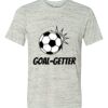 White Marble Unisex Poly-Cotton Short-Sleeve T-Shirt Thumbnail