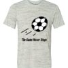 White Marble Unisex Poly-Cotton Short-Sleeve T-Shirt Thumbnail