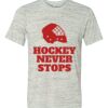 White Marble Unisex Poly-Cotton Short-Sleeve T-Shirt Thumbnail