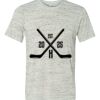 White Marble Unisex Poly-Cotton Short-Sleeve T-Shirt Thumbnail