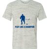 White Marble Unisex Poly-Cotton Short-Sleeve T-Shirt Thumbnail