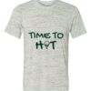 White Marble Unisex Poly-Cotton Short-Sleeve T-Shirt Thumbnail