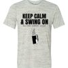 White Marble Unisex Poly-Cotton Short-Sleeve T-Shirt Thumbnail